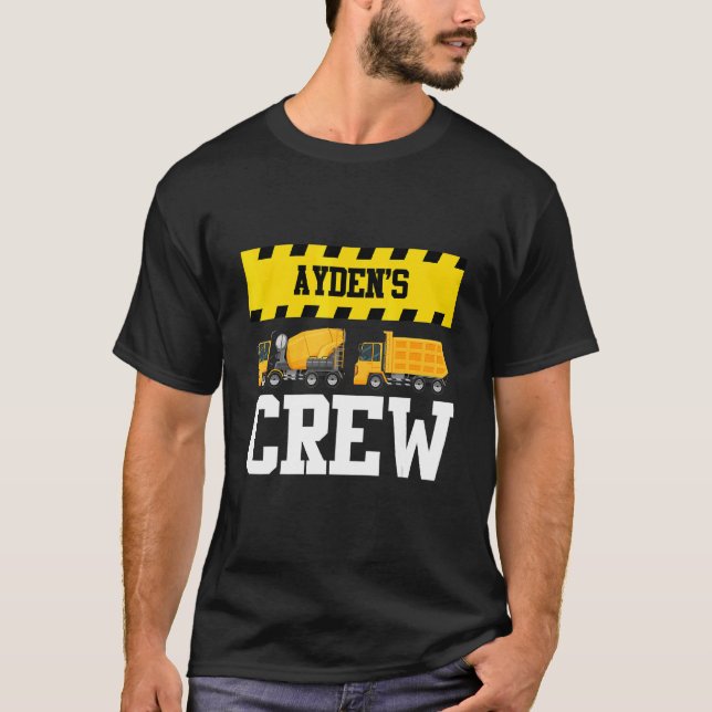 Camiseta Truque De Bomba Personalizada Da Tripulação De Con (Frente)
