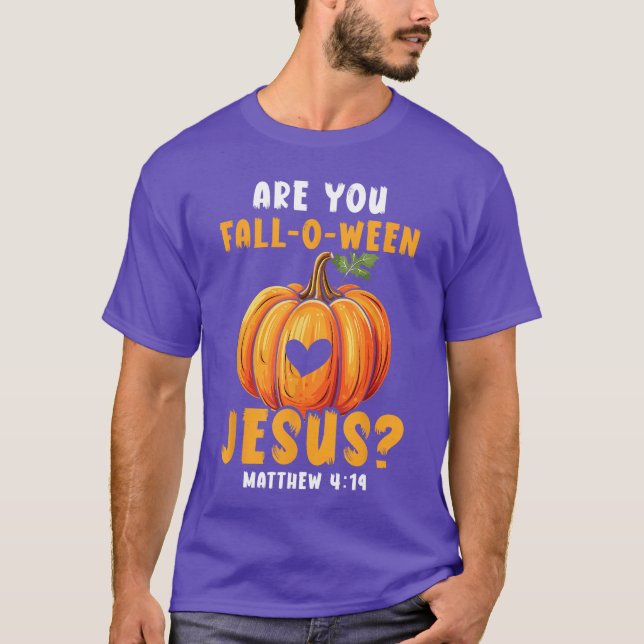 Camiseta Truque De Cristo Ou Tratamento De Jesus Do Hallowe (Frente)