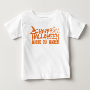 Camiseta Truque de Halloween Feliz ou travessura