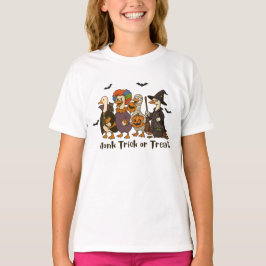 Camiseta Truque de Honra ou Trate a fantasia do ganso de Ha