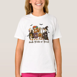 Camiseta Truque de Honra ou Trate a fantasia do ganso de Ha