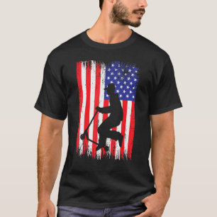 Camiseta Truque de Kick de Stunt Legal do patinete American
