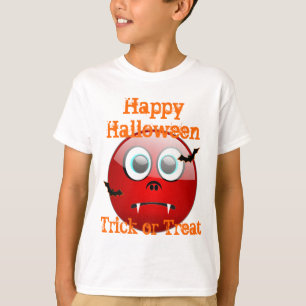 Camiseta truque de monstro do diabo engraçado