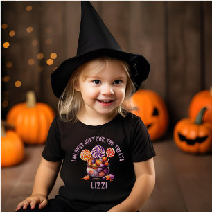 Camiseta Truque de Spooky Personalizado Bonito ou Doce de H