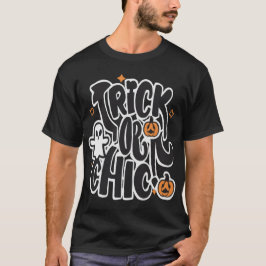 Camiseta Truque E Tratamento De Halloween