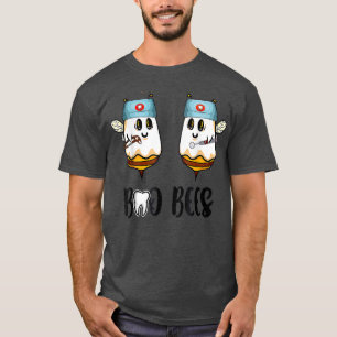 Camiseta Truque Engraçado Ou Dentista Dentista De Halloween