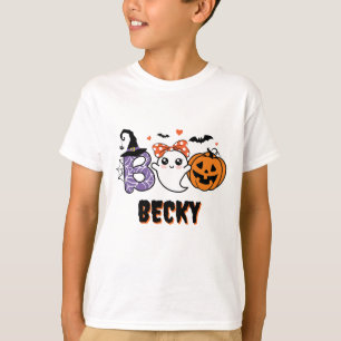 Camiseta Truque ou boo de tratamento