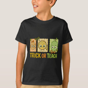 Camiseta Truque Ou Ensino, A Má Freguiça De Halloween