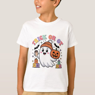 Camiseta Truque Ou Salão Fantasma De Terapia Ocupacional Ma