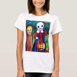 Camiseta Truque ou Tratadores de Halloween