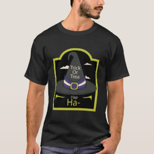 Camiseta Truque Ou Tratamento De Bruxas De Halloween