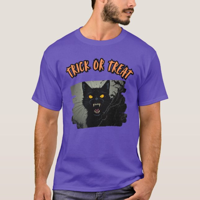 Camiseta Truque Ou Tratar (Frente)