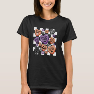 Camiseta Truque Ou Tratar Víblias Loucas Ghoul Candy XOXO