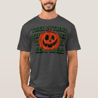 Camiseta Truque ou trate a diversão do Dia das Bruxas
