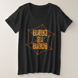 Camiseta Truque ou trato delicioso, Mulheres de Halloween