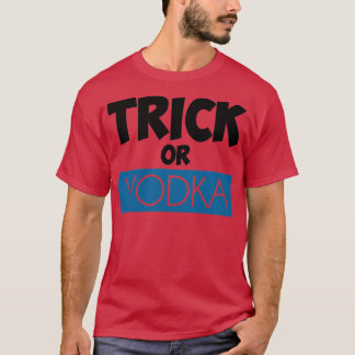 Camiseta Truque ou Vodka