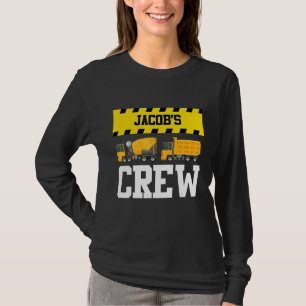 Camiseta Truque Personalizado Da Tripulação Da Construção D