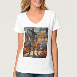 Camiseta Truque Personalizado Ou Tratar Halloween