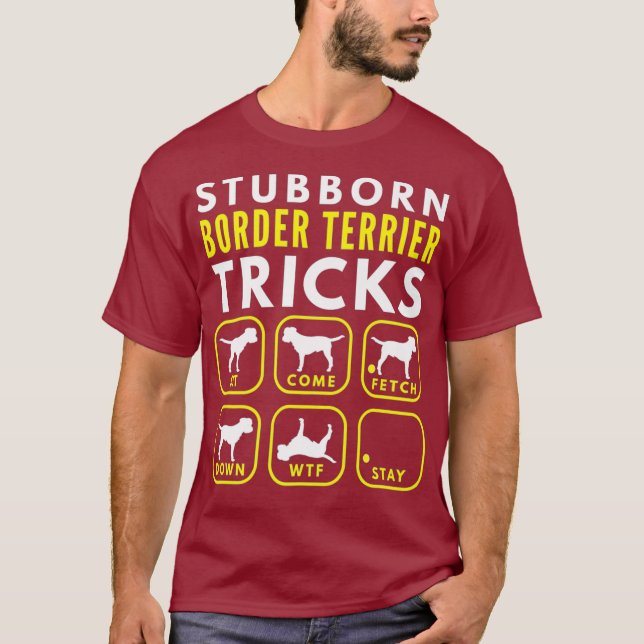 Camiseta Truques de Borda Teórica - Formação de Cães (Frente)