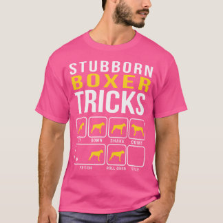 Camiseta Truques de Boxer Stubborn