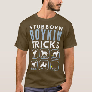 Camiseta Truques de Boykin Espanhol Stubborn - Formação de 