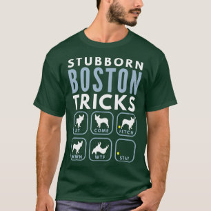 Camiseta Truques de Cachorro-Boxer para Stubborn - Formação