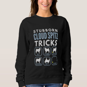 Camiseta Truques de Cães Eskimo Americanos Stubborn - Forma