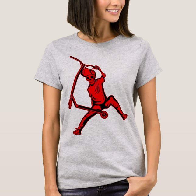 Camiseta Truques de Cavaleiro Sem Patinete Pro (Frente)