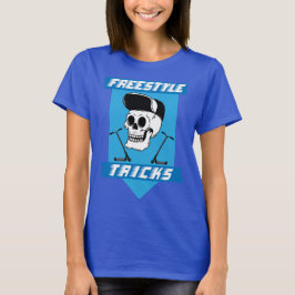 Camiseta Truques de Cavaleiro Sem Patinete Stunt