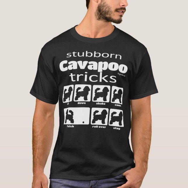Camiseta Truques de Cavapoo Tubêntricos (Frente)