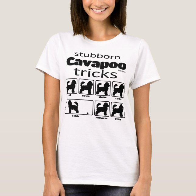 Camiseta Truques de Cavapoo Tubêntricos (Frente)