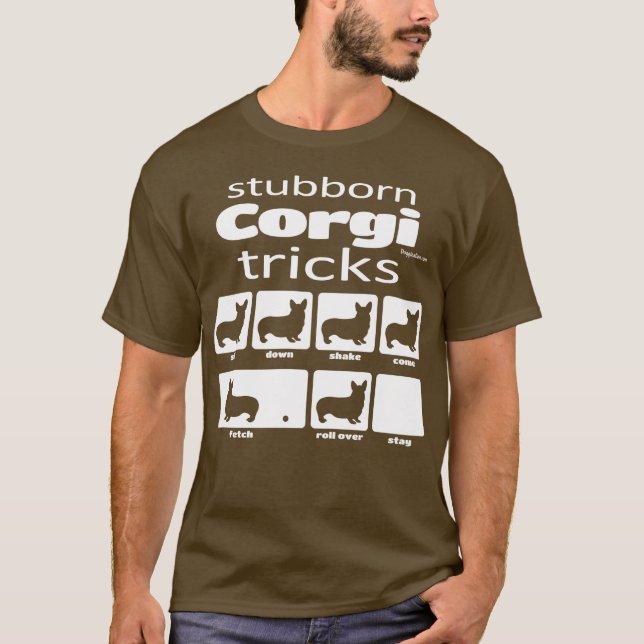 Camiseta Truques de Corgi Tetrais (Frente)
