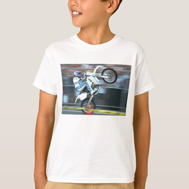Camiseta Truques de motocicleta (Frente)