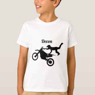 Camiseta Truques de Motocross do Freestyle