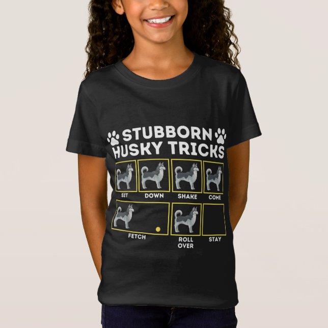 Camiseta Truques de Rouco de Stubborn - Sobrecarga Siberian (Frente)