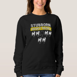 Camiseta Truques De Rouco Teimosos Para Um Husky Siberiano 