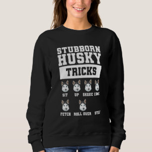 Camiseta Truques De Rouco Teimosos Para Um Husky Siberiano