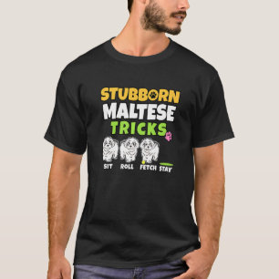 Camiseta Truques Malteses Tubentos I Cão I Maltês
