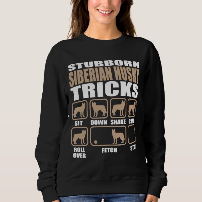 Camiseta Truques Siberianos Stubborn (Frente)