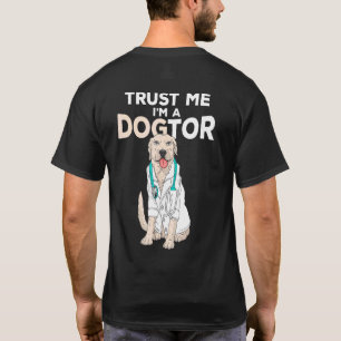 Camiseta Trust Me Im A Dogtor Labrador Retriever Dog