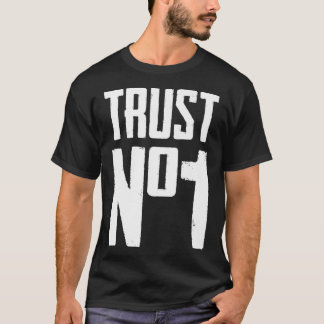 Camiseta Trust No One Graphic Tees Cool Motivational Graph