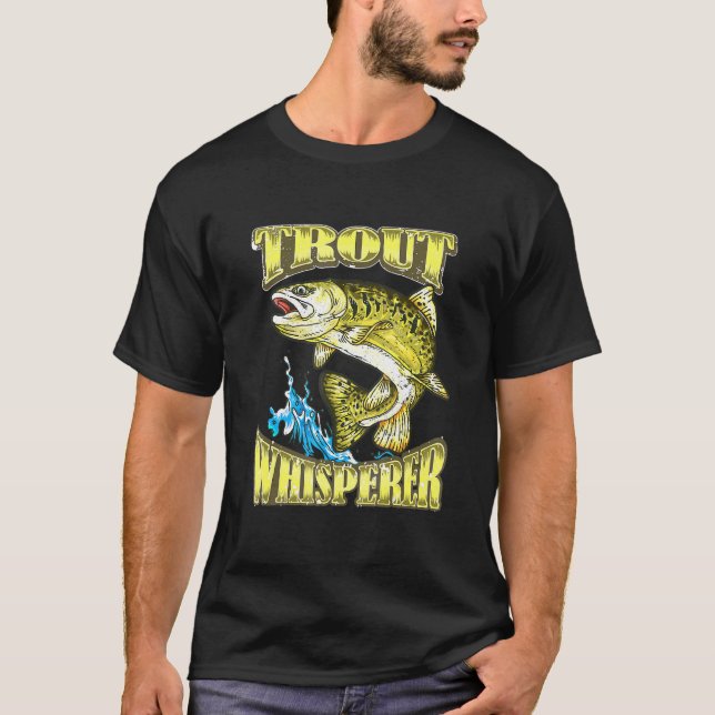 Camiseta Trut Whisperer - Pescadores que pescam (Frente)