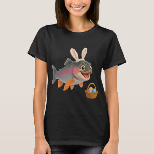 Camiseta Truta-arco-íris de Páscoa