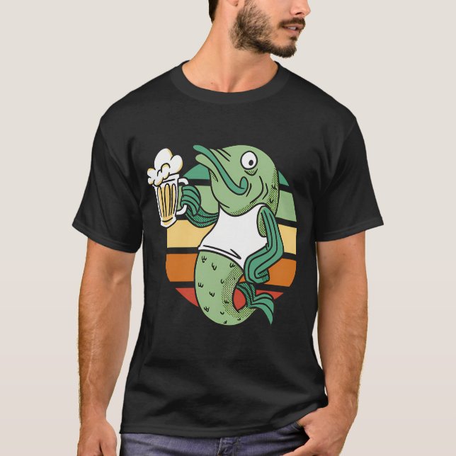 Camiseta Truta Bebendo (Frente)