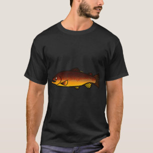 Camiseta Truta Castanha