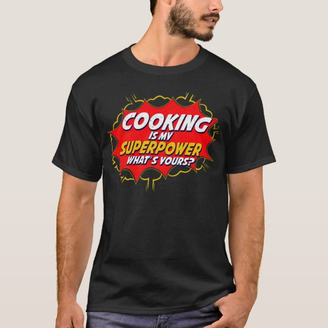 Camiseta Truta de Comida do cozinheiro do cozinhar Cook par (Frente)