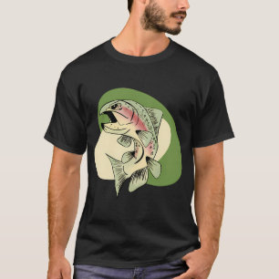 Camiseta Truta de desenho animado