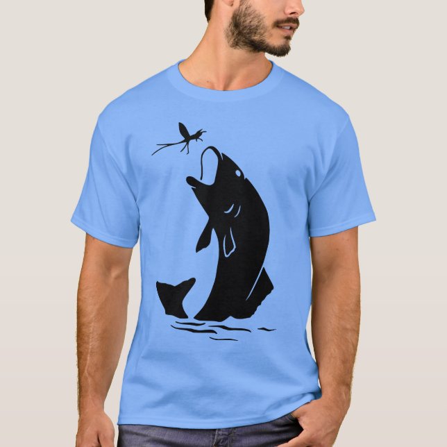 Camiseta Truta De Pesca (Frente)