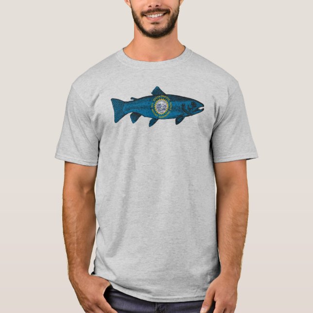 Camiseta Truta de South Dakota (Frente)