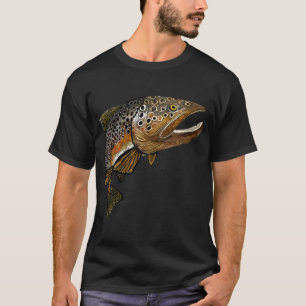 CAMISETA TRUTA MARROM FORTE